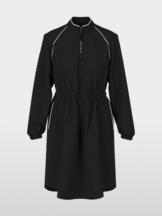 Dress with Buckle Closure