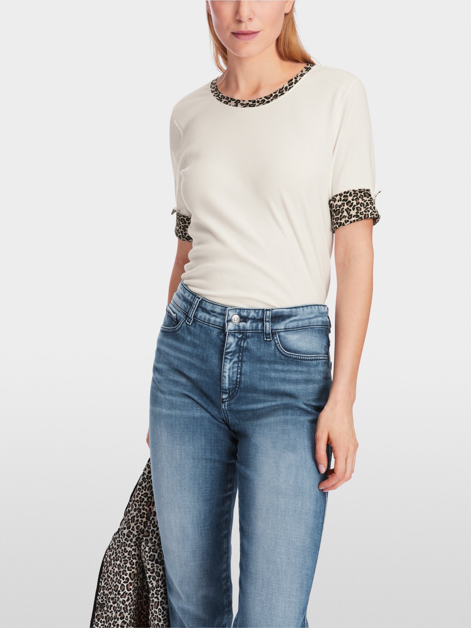T-shirt with 3/4 sleeves