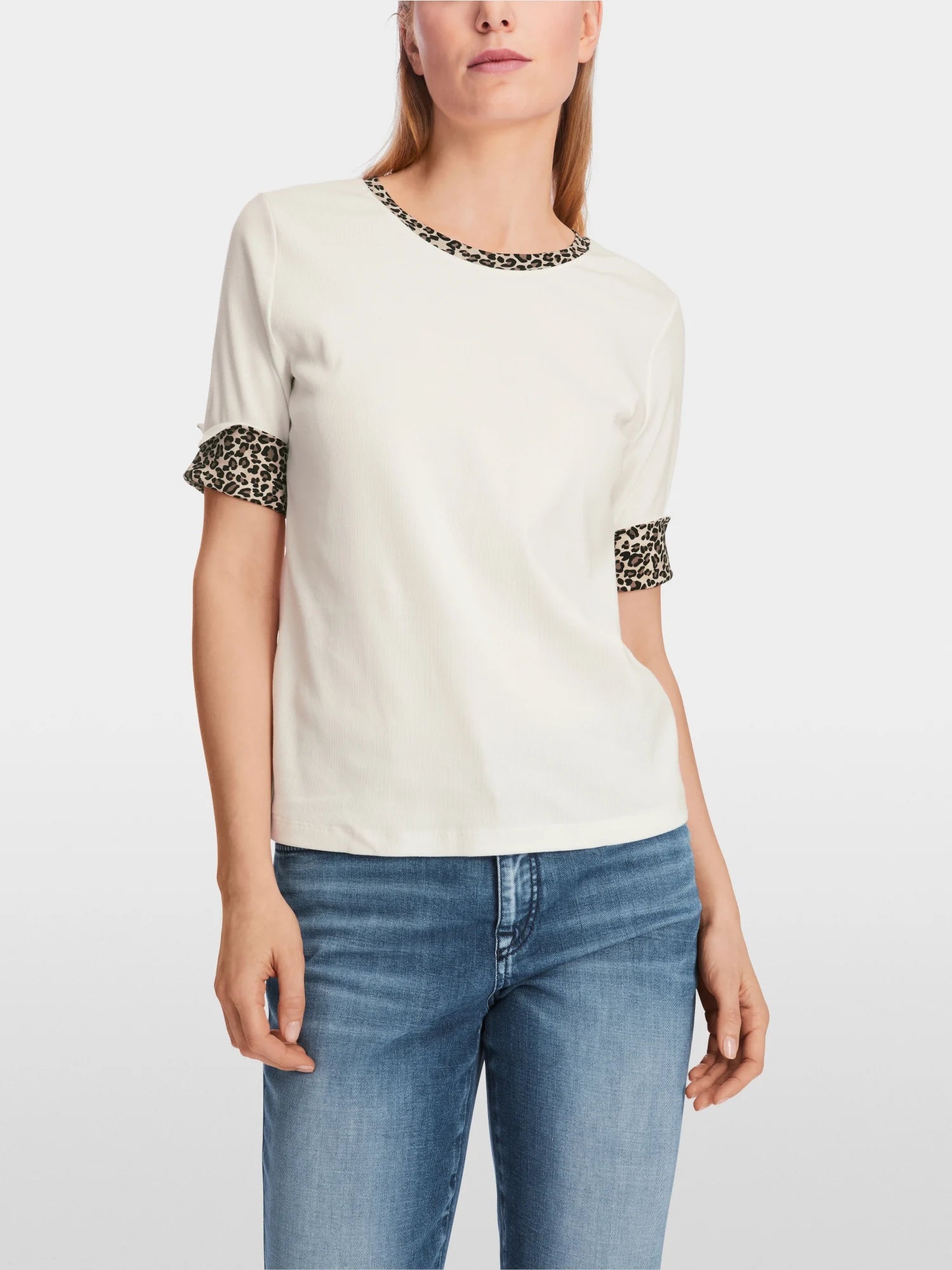 T-shirt with 3/4 sleeves