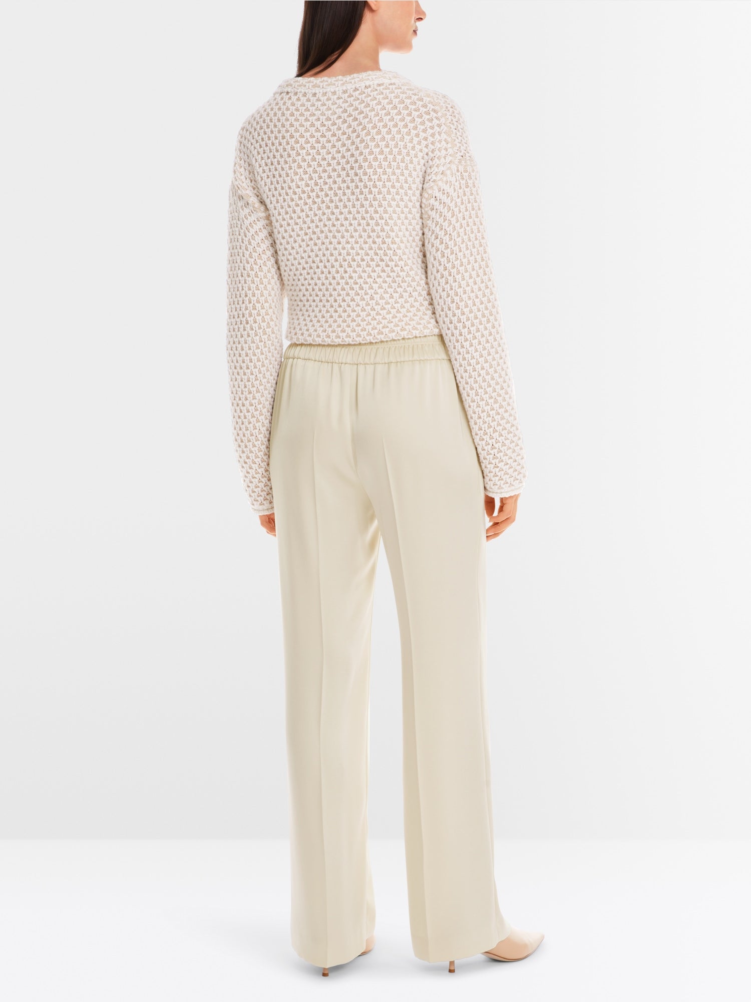 WASHINGTON wide slip-on trousers