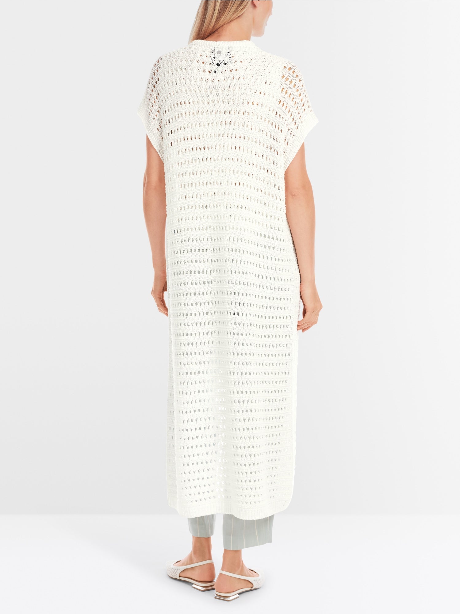 Ajour knit Rethink Together waistcoat