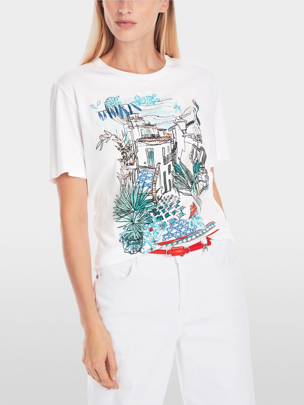 100% cotton T-shirt with print