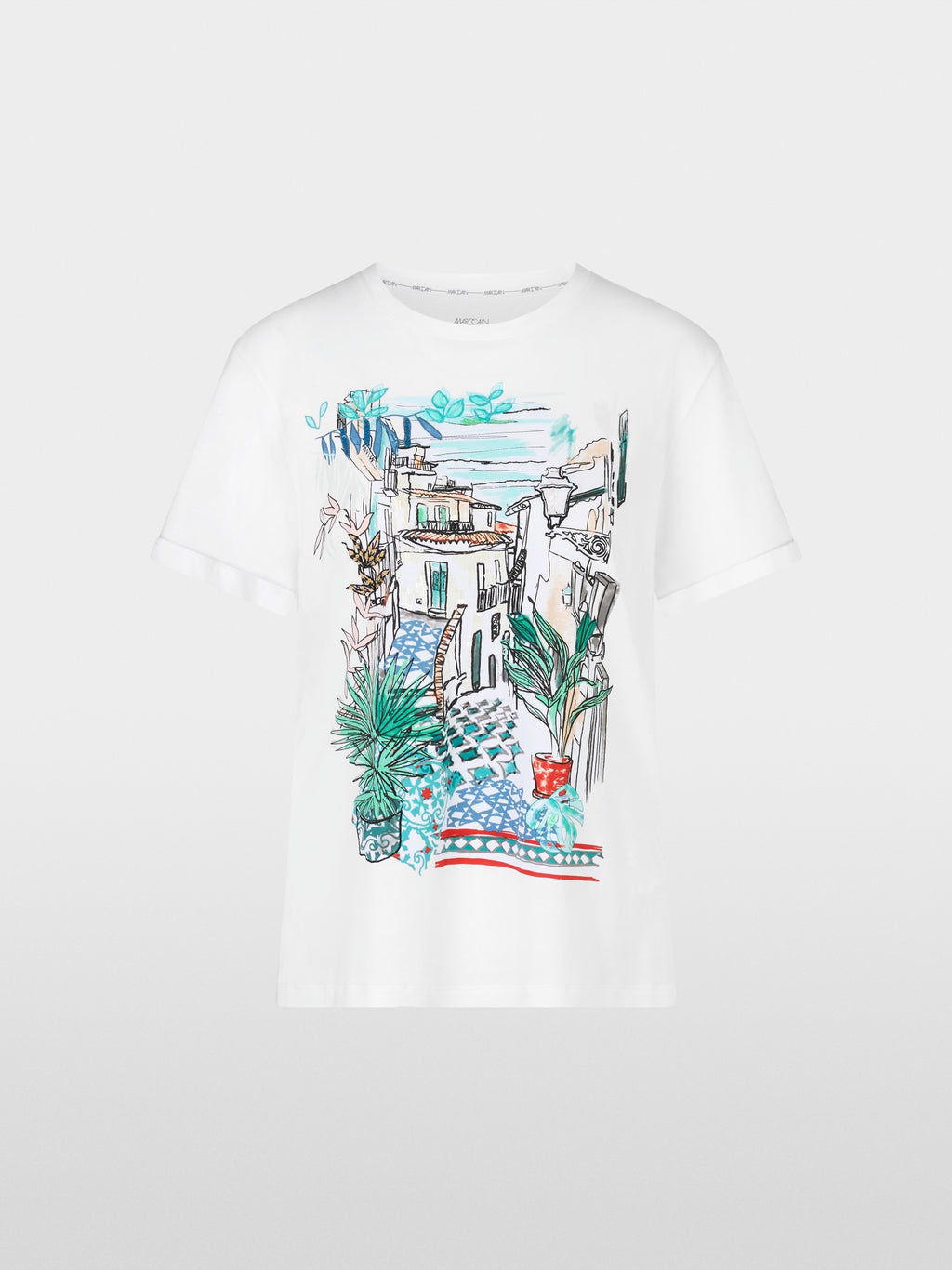 100% cotton T-shirt with print