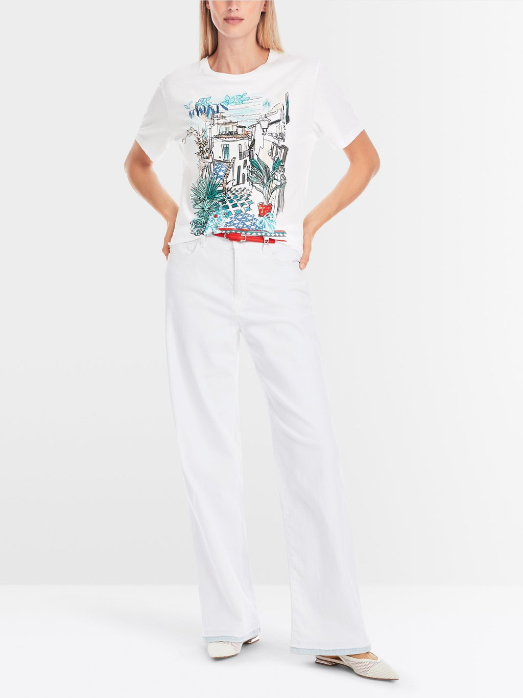 100% cotton T-shirt with print
