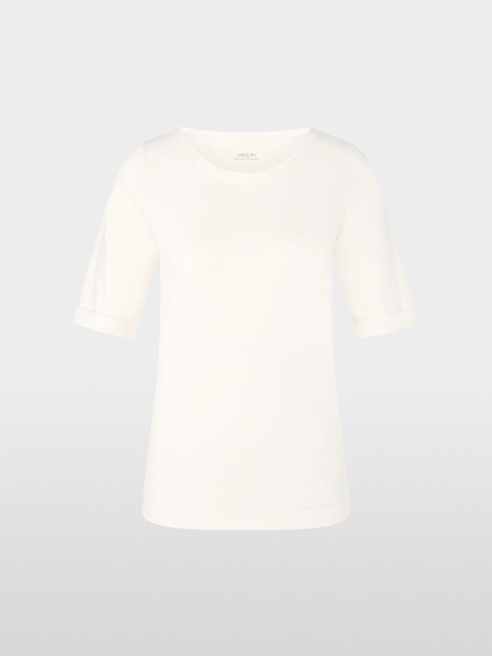 T-shirt with mid-length sleeves