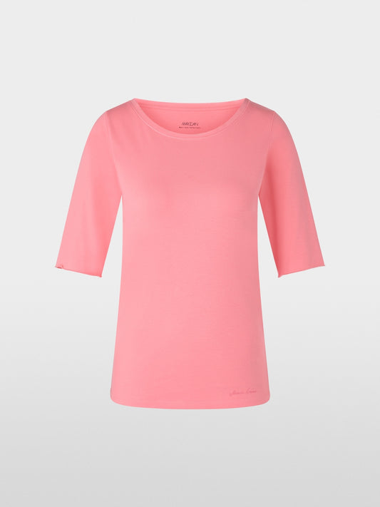 T-shirt with mid-length sleeves
