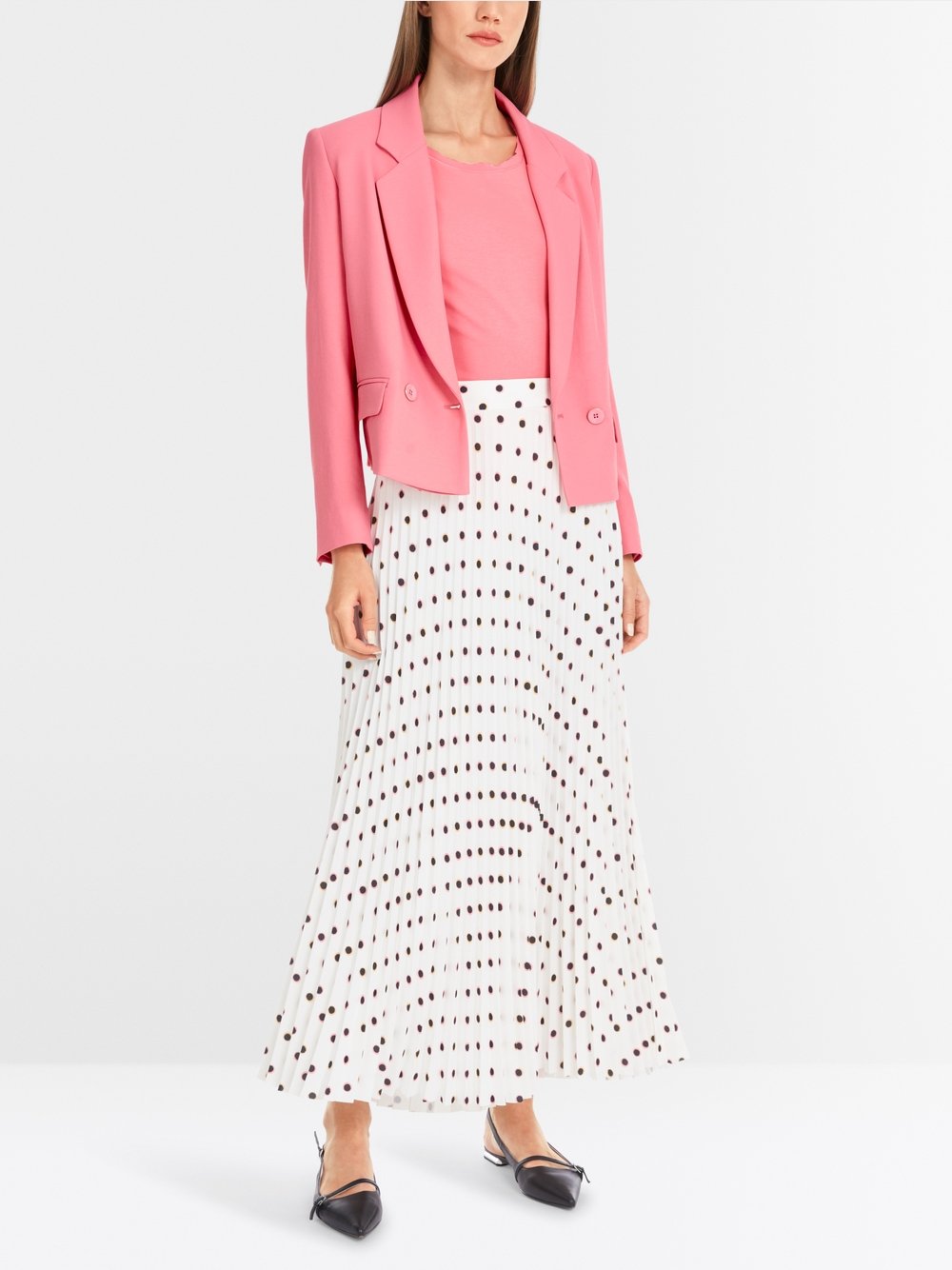 T-shirt with mid-length sleeves