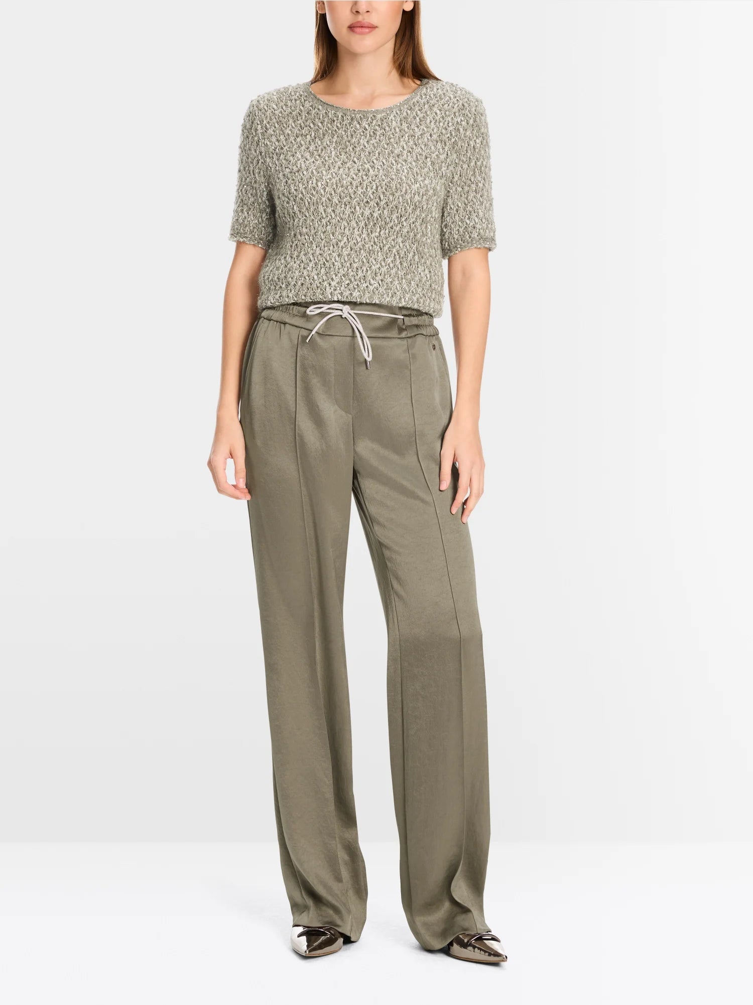 WASHINGTON trousers with fine shimmer