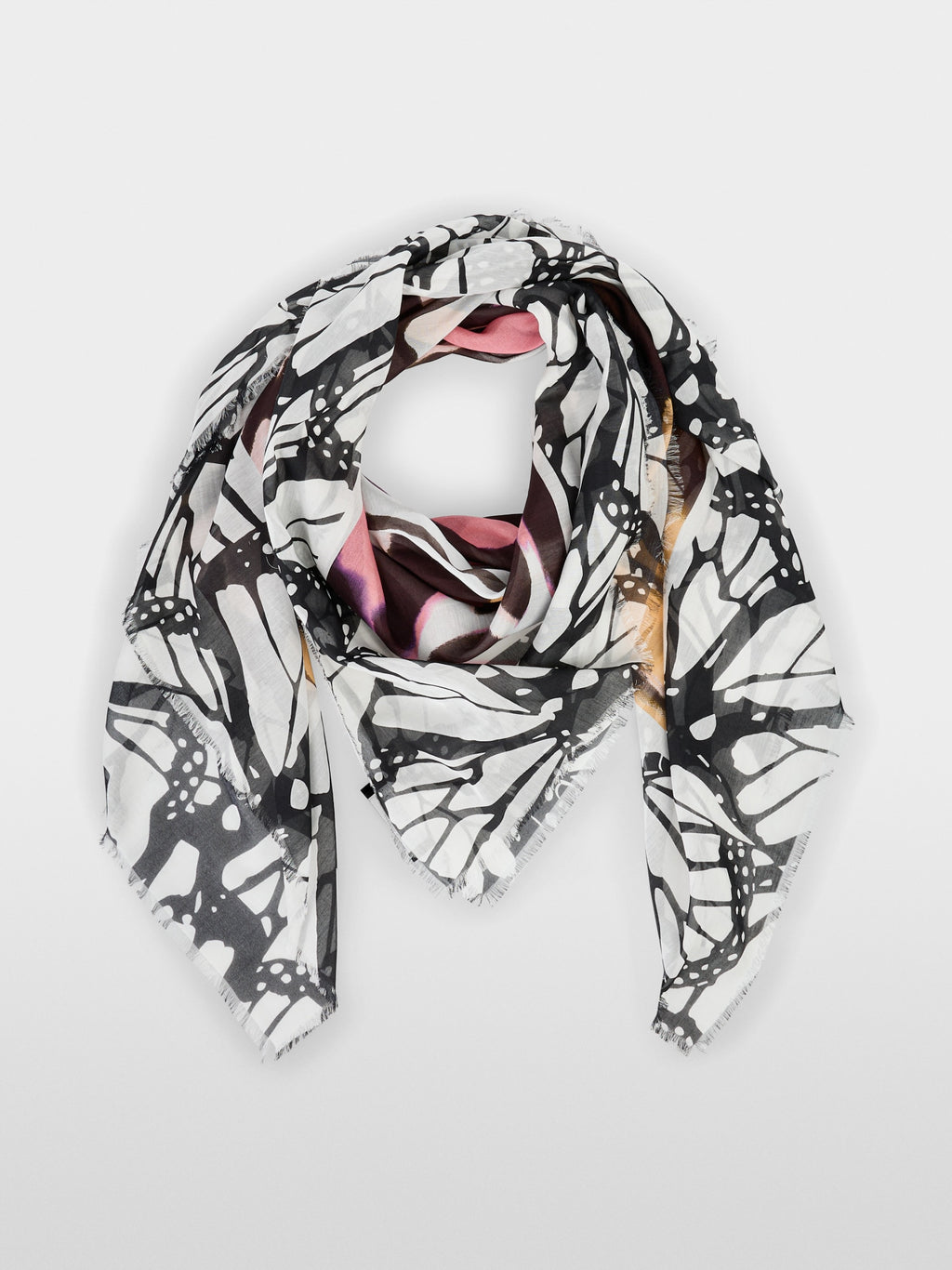 Delicate Scarf in Cotton and Silk