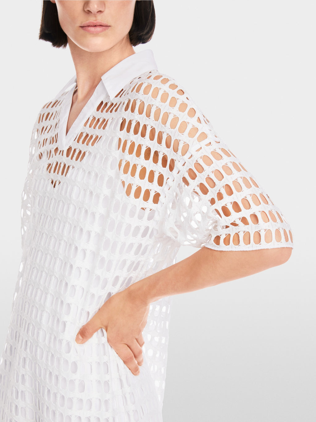 Airy mesh dress