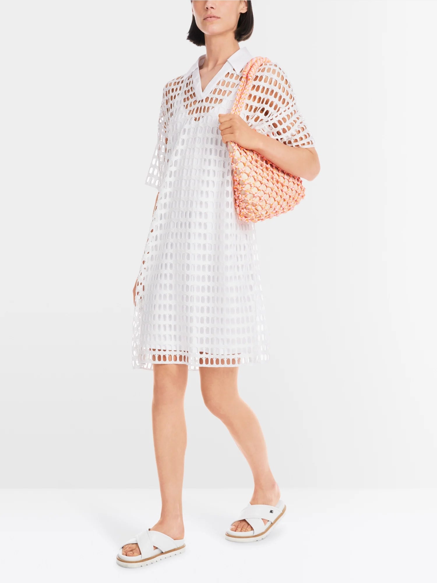 Airy mesh dress