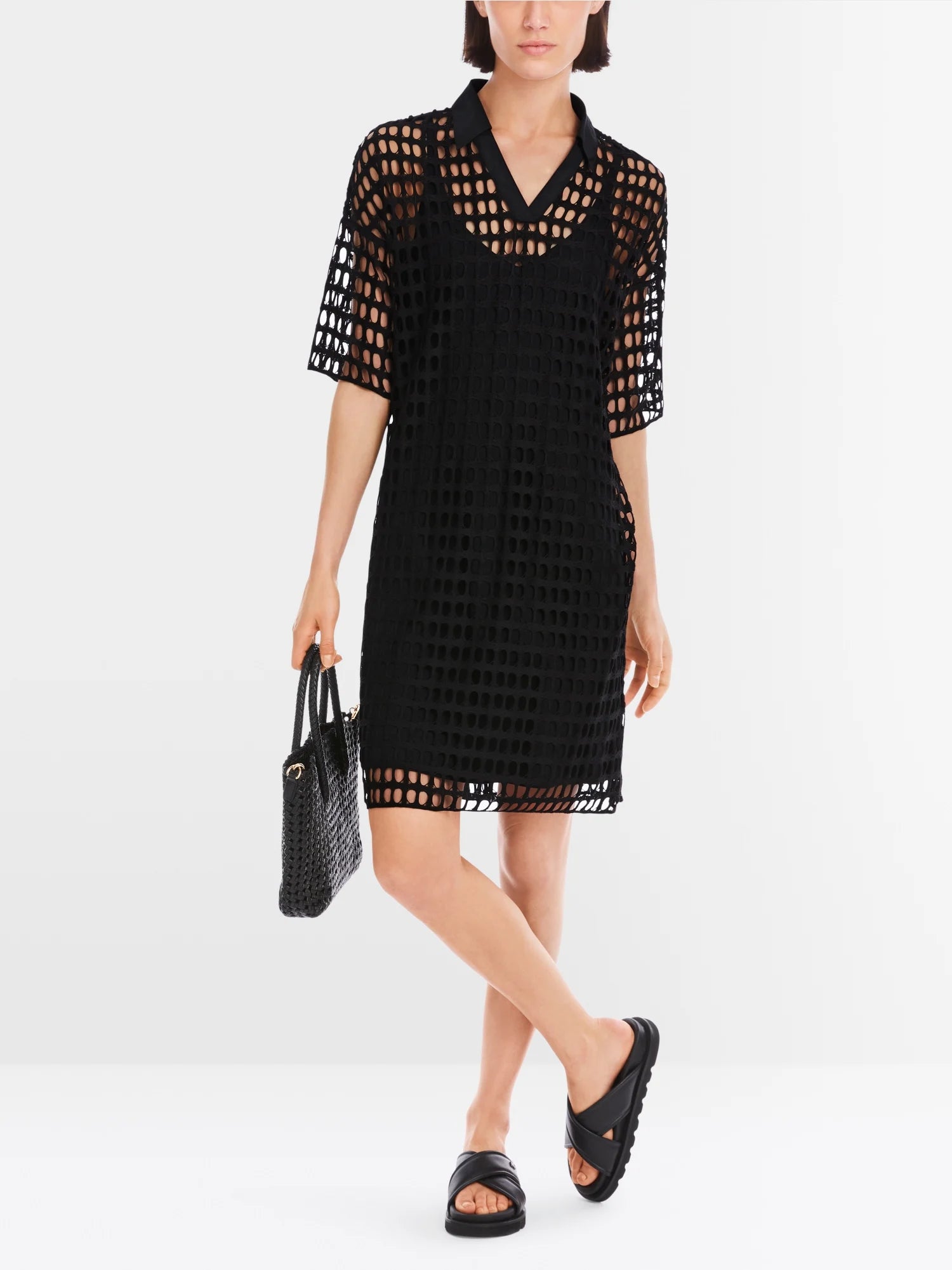 Airy mesh dress