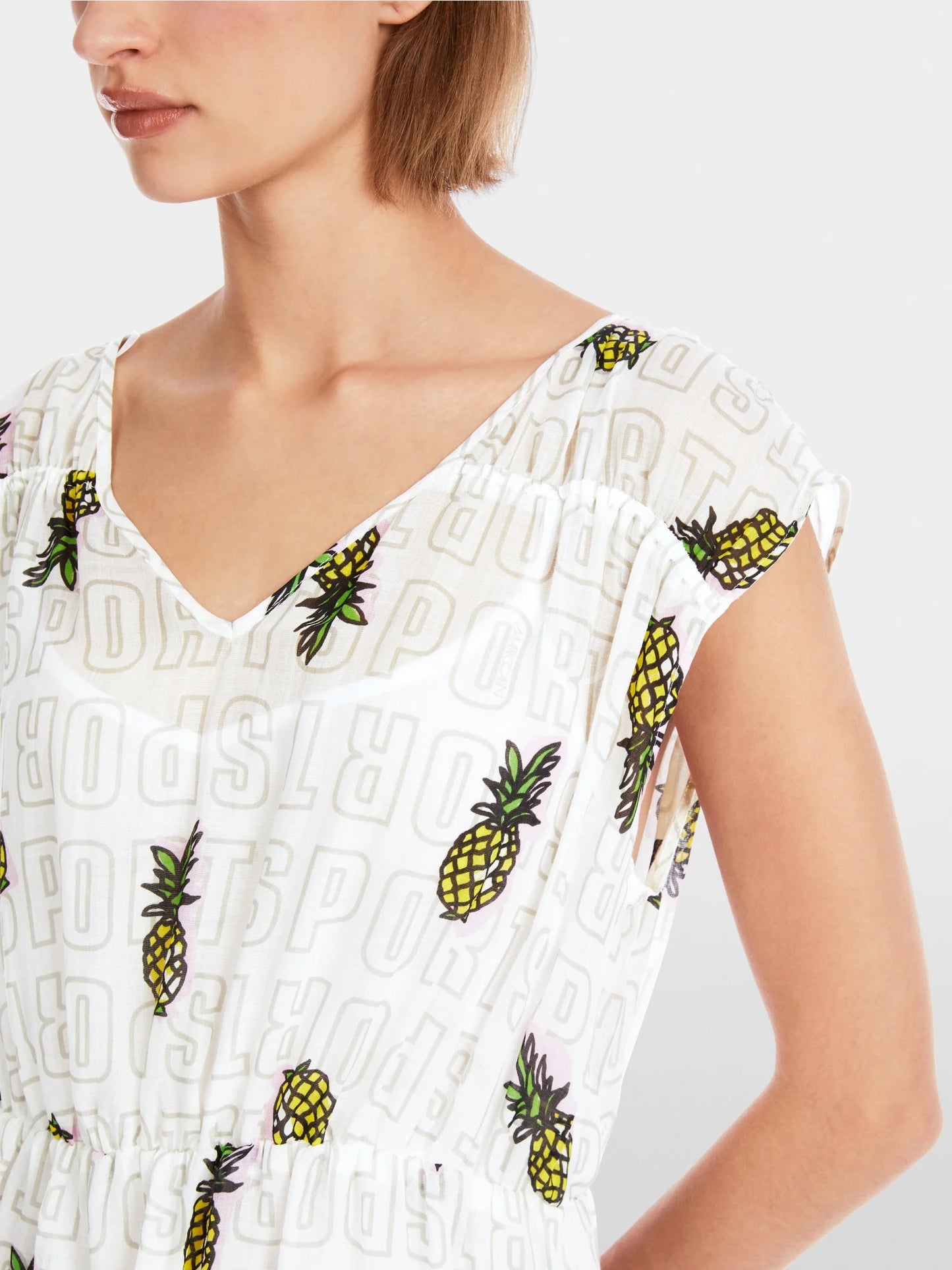 Lightweight V-neck dress