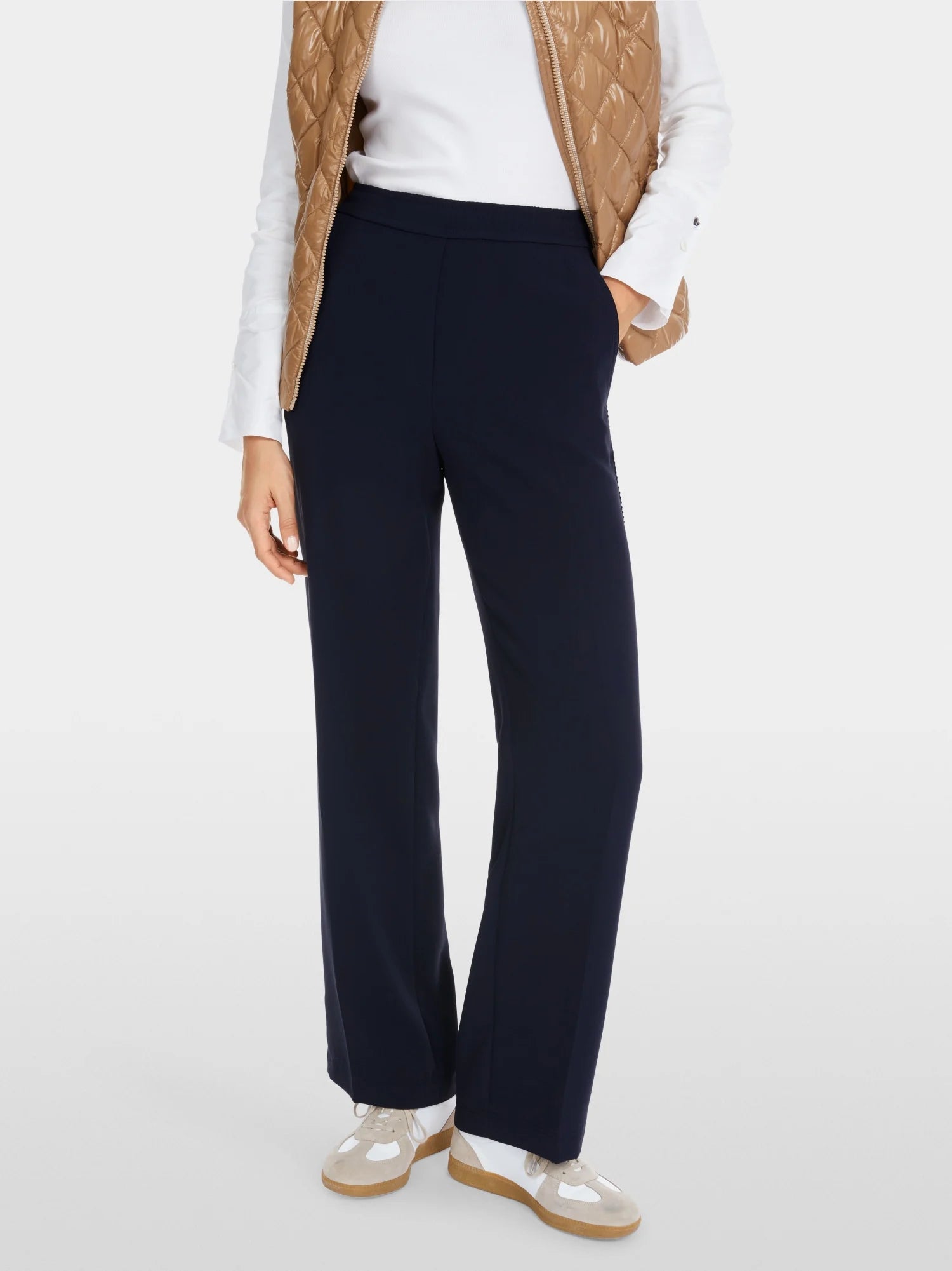 Solid pull-on trousers – WASHINGTON