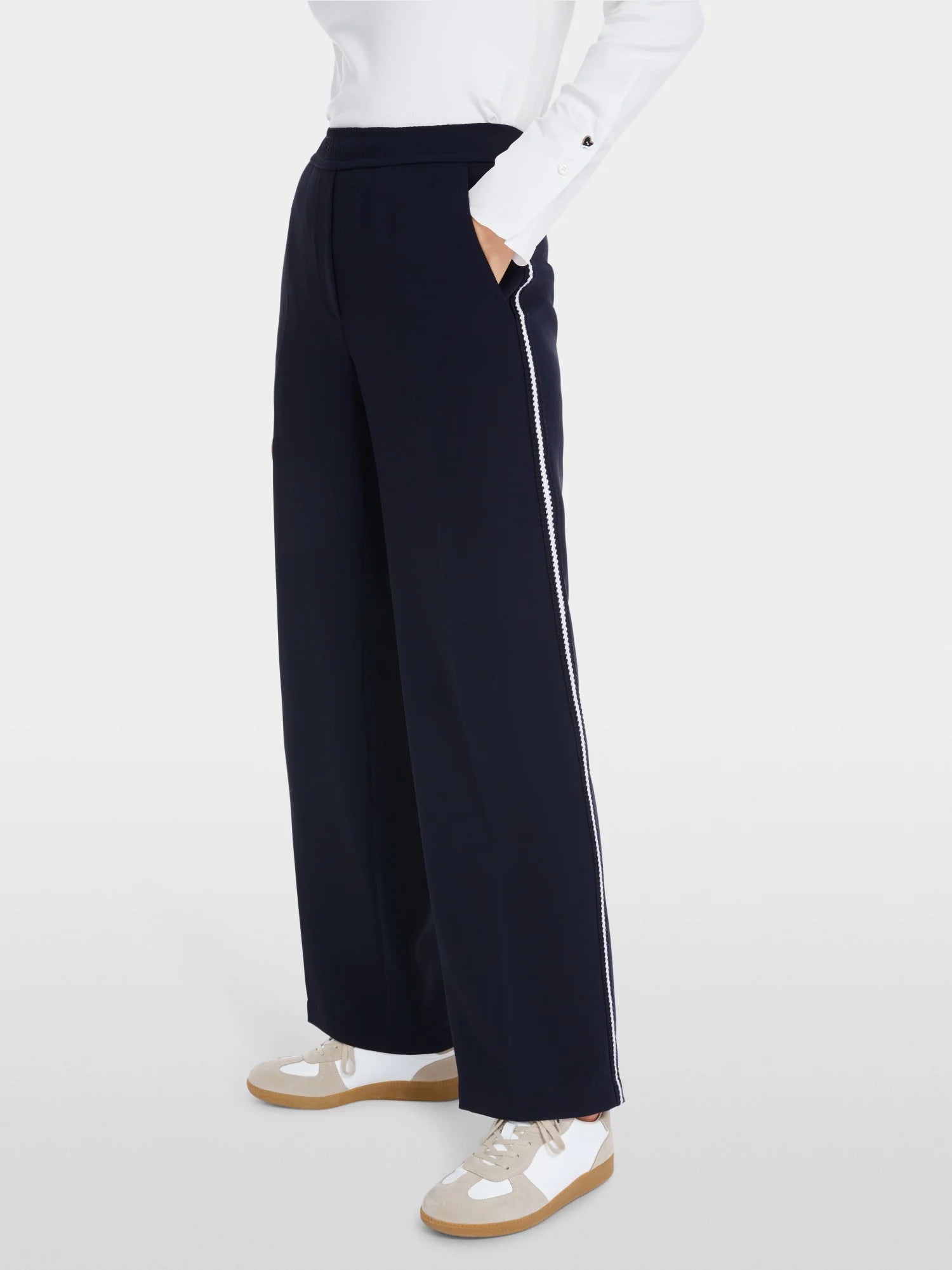 Solid pull-on trousers – WASHINGTON