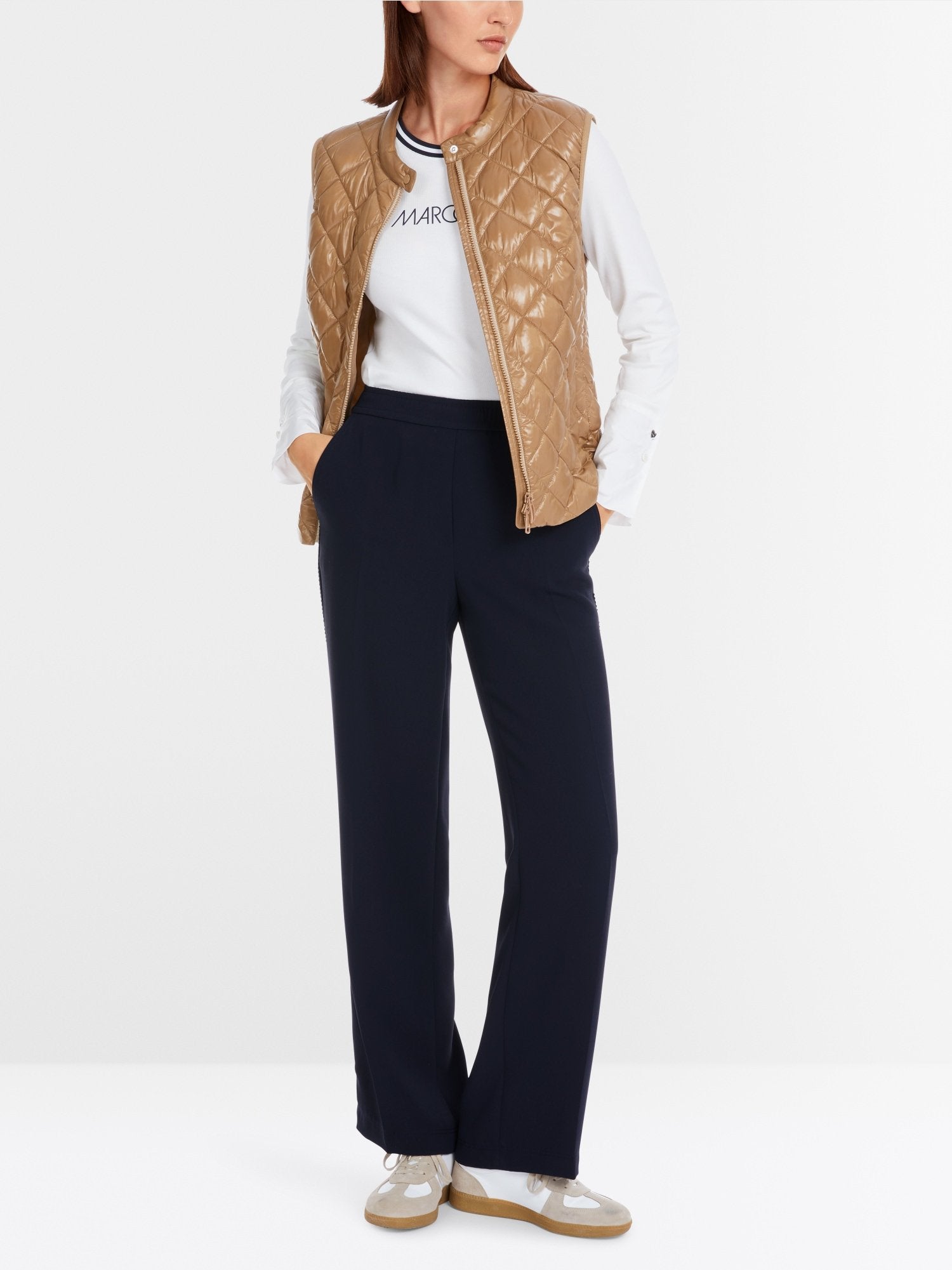 Solid pull-on trousers – WASHINGTON