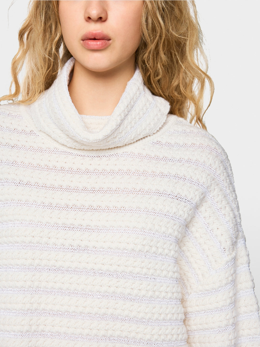 Knitted in Germany turtleneck jumper