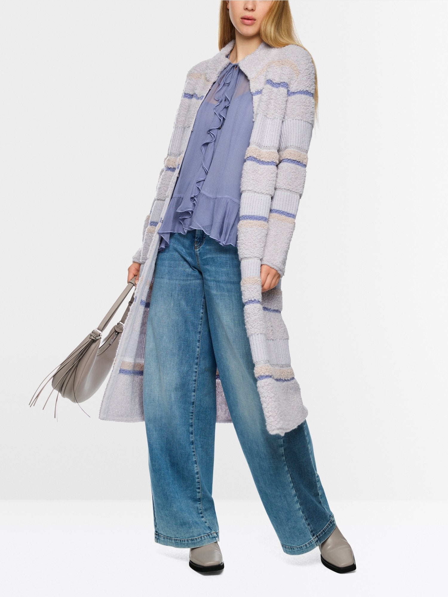 Knitted in Germany long coat