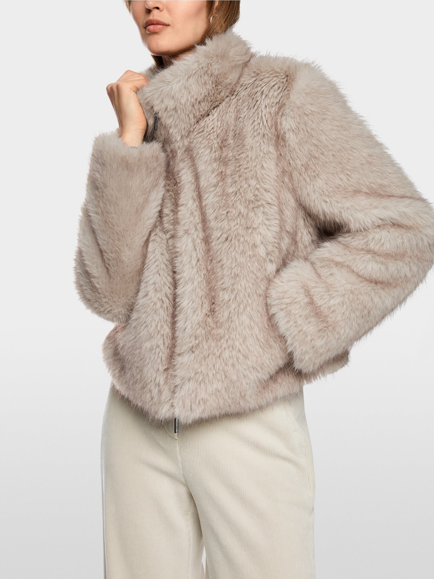 Cosy faux fur jacket