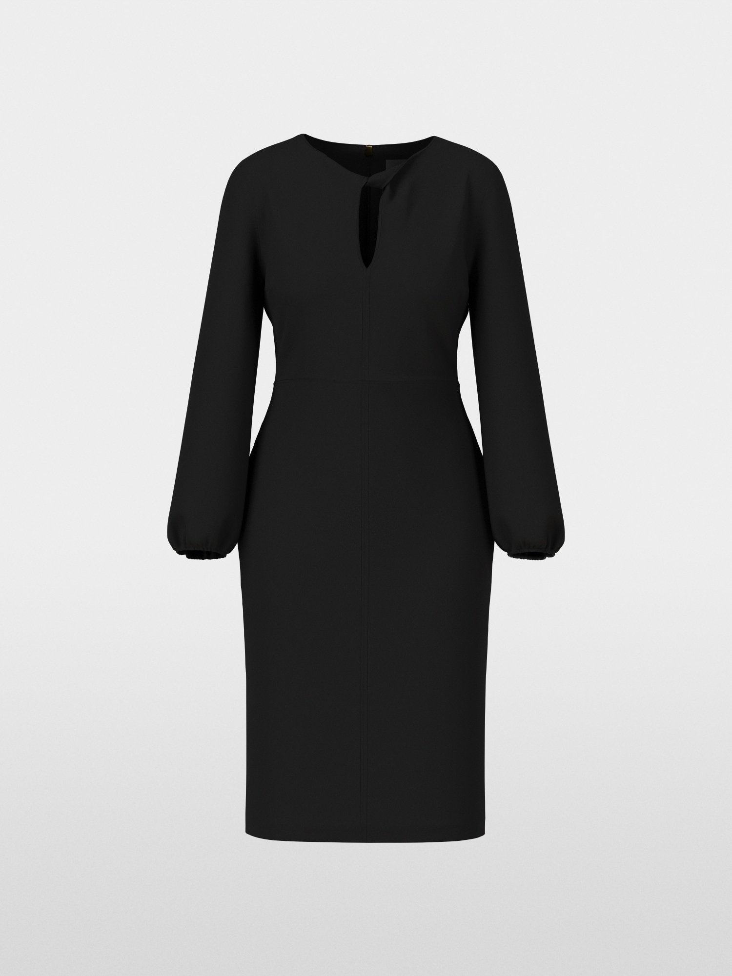 Elegant dress with wrap detail