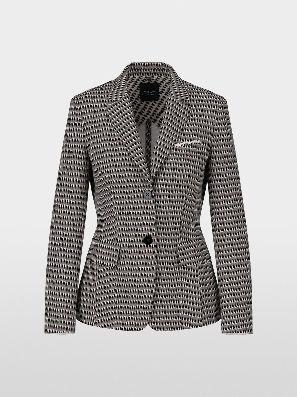 Blazer with tie belt