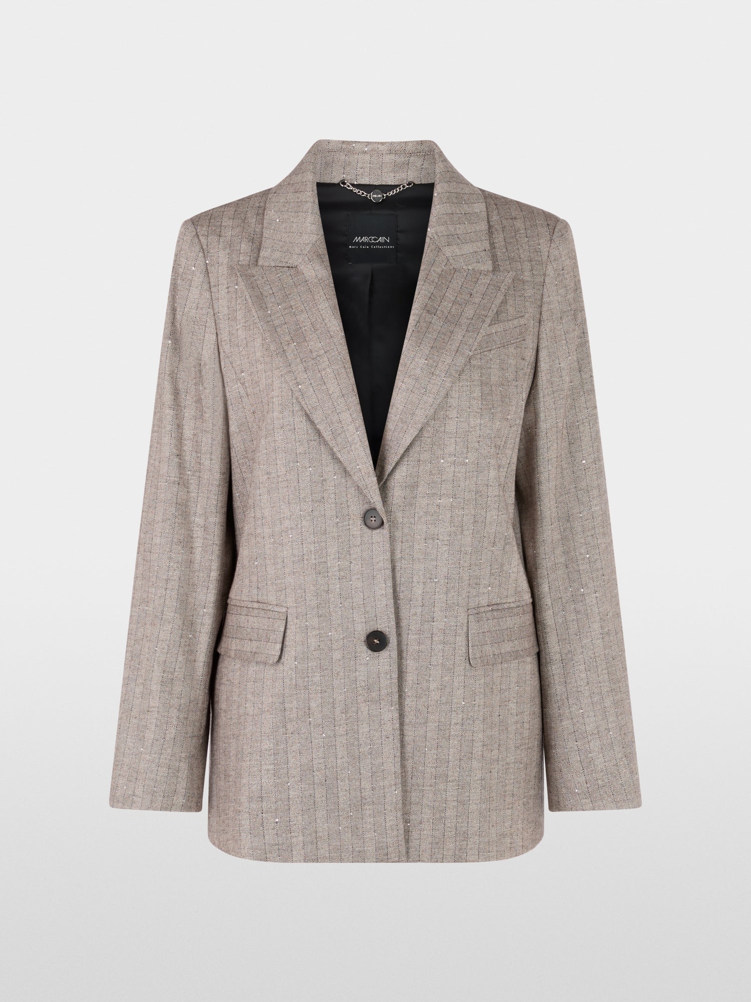 Elegant blazer with stripes