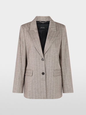 Elegant blazer with stripes