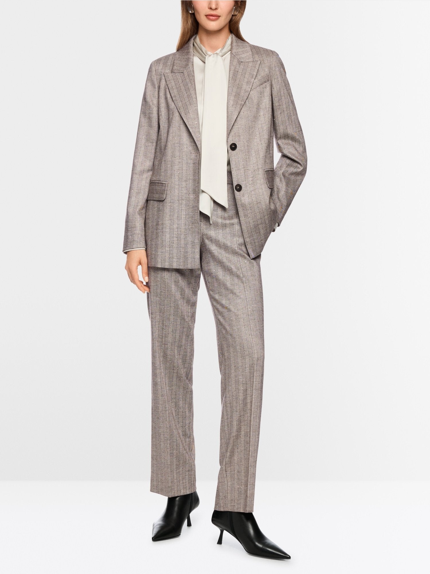 Elegant blazer with stripes