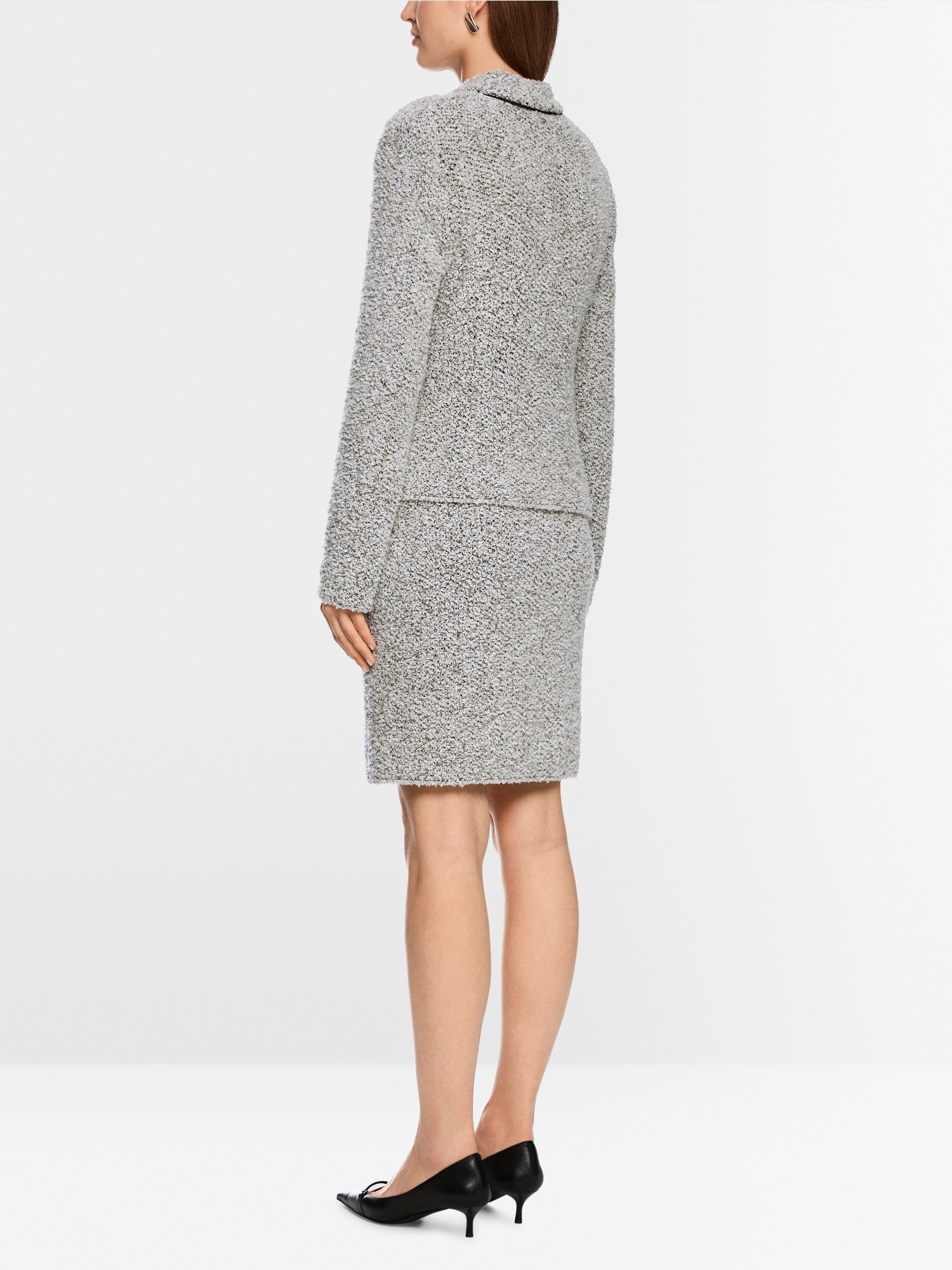 Knitted in Germany bouclé blazer