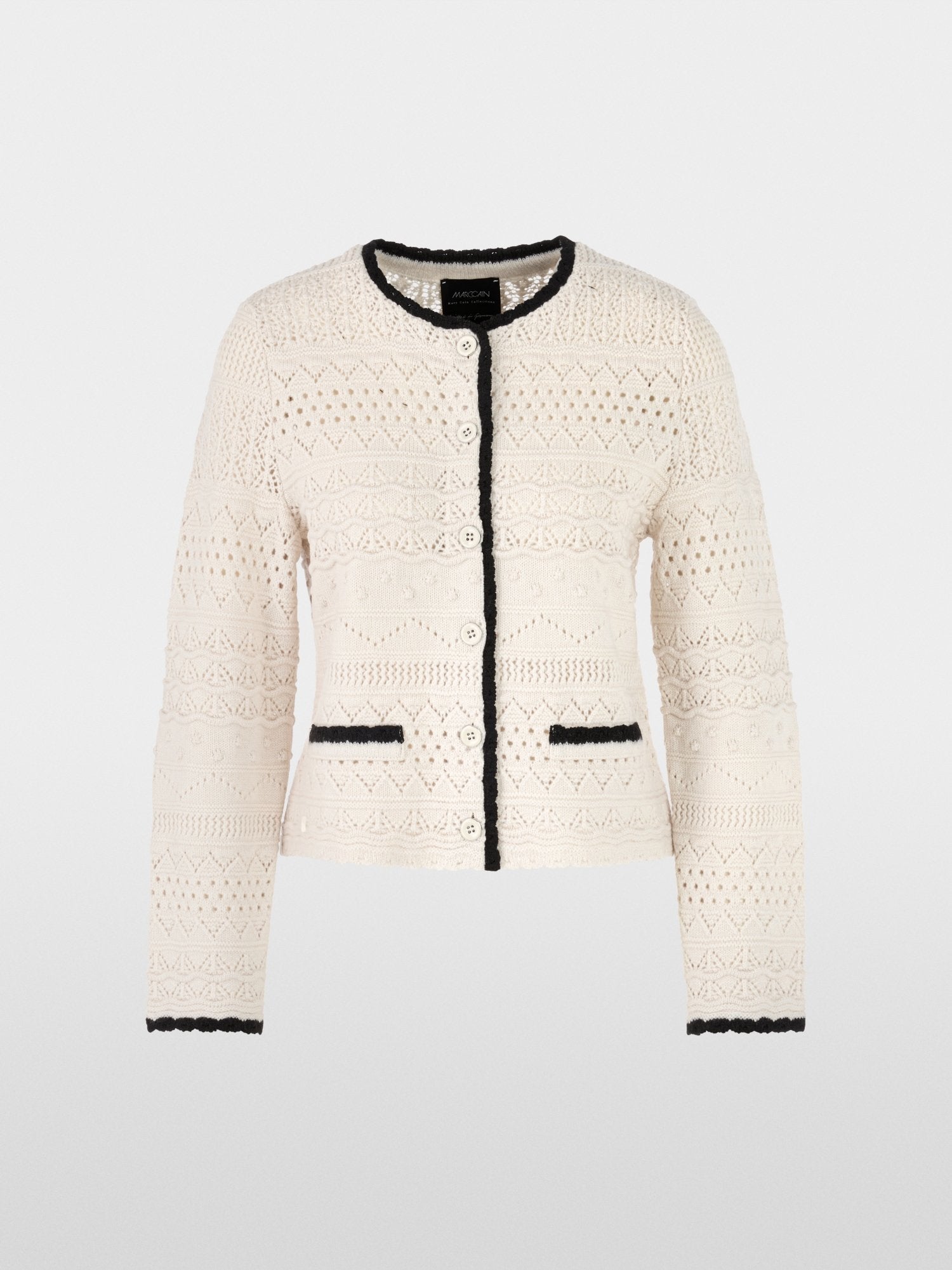 Knitted in Germany new wool cardigan