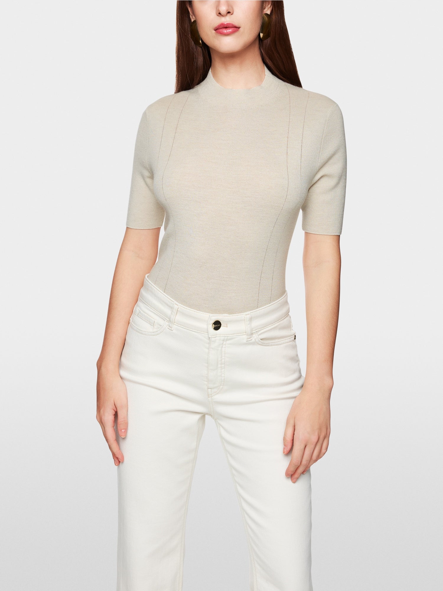 Sweater with lurex details