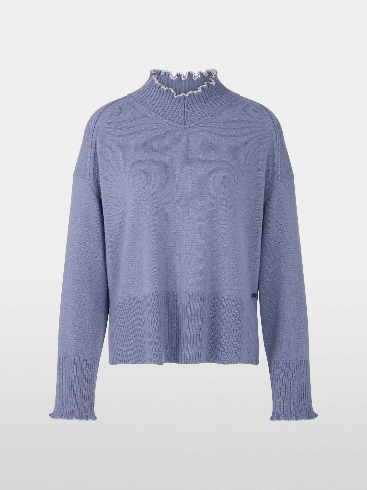 Sweater with ruffle details