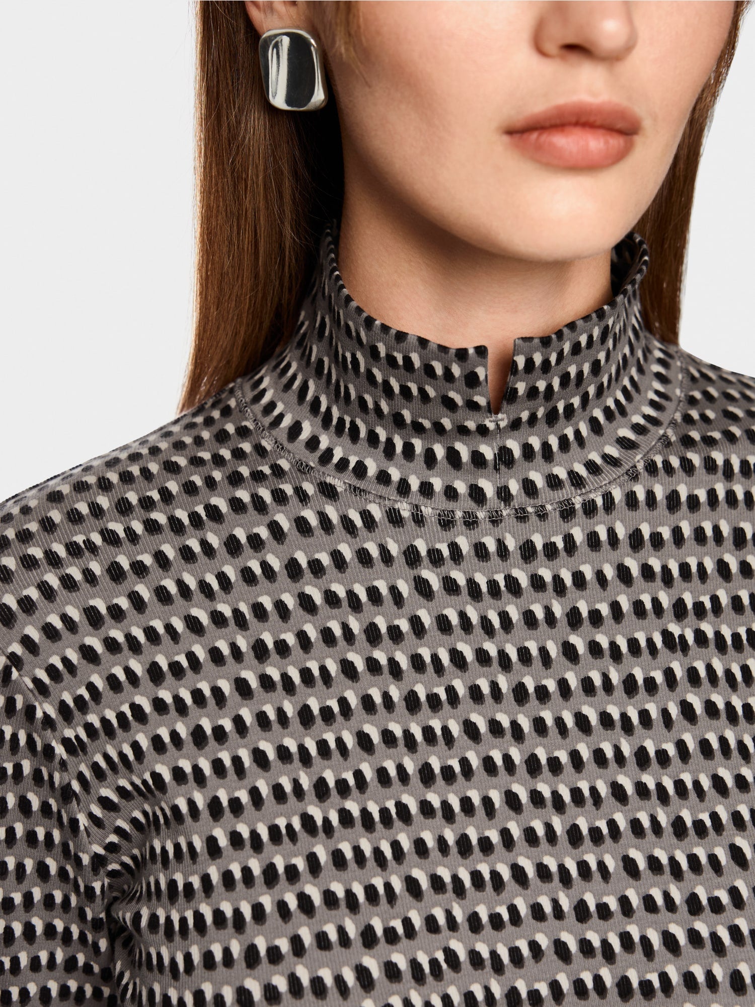 Long-sleeved top with SPRINKLES print