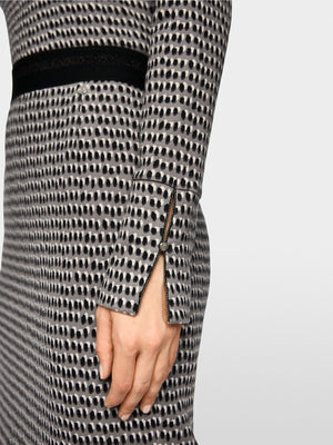 Long-sleeved top with SPRINKLES print