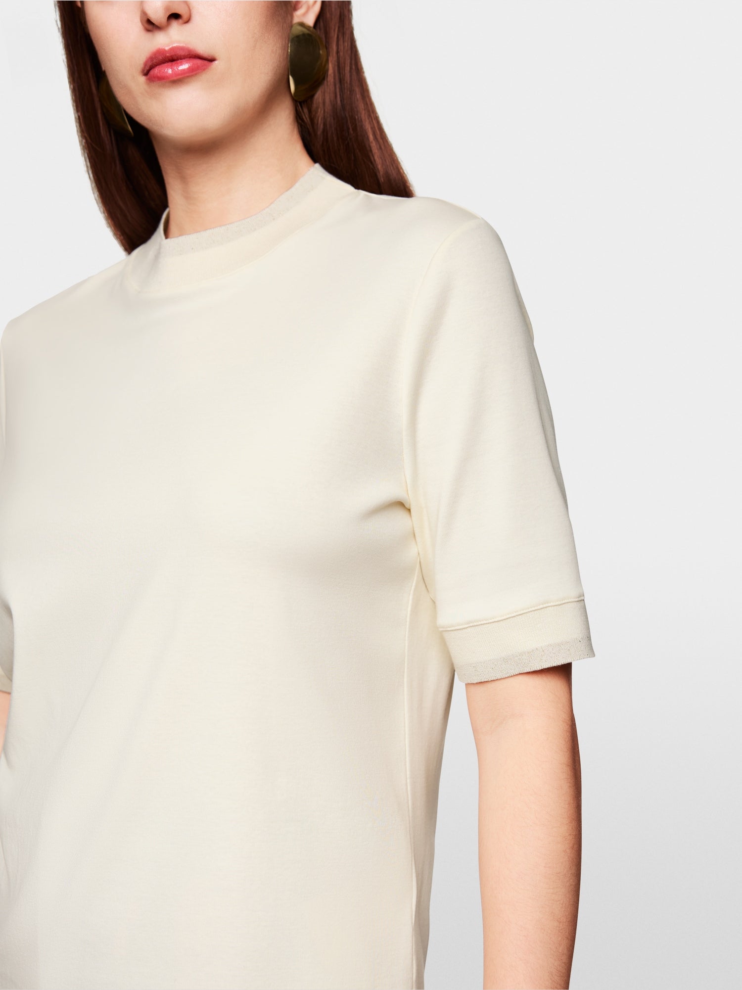 T-shirt with lurex details