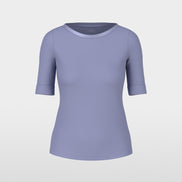 T-shirt with half-length sleeves