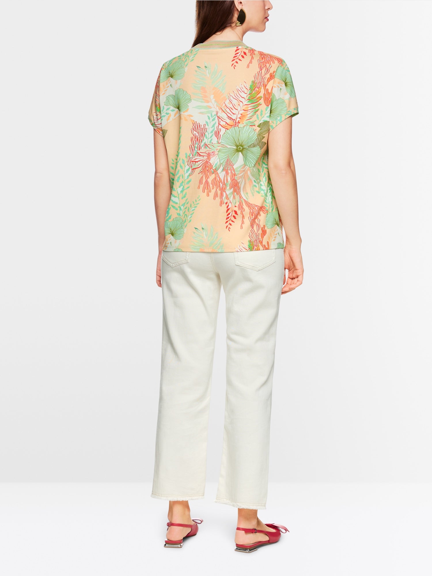 T-shirt with floral print