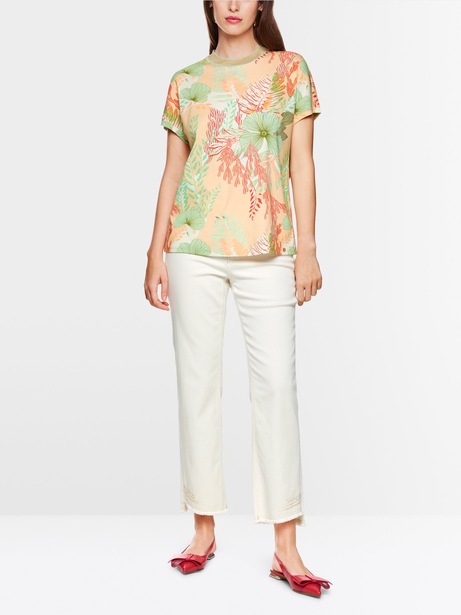 T-shirt with floral print