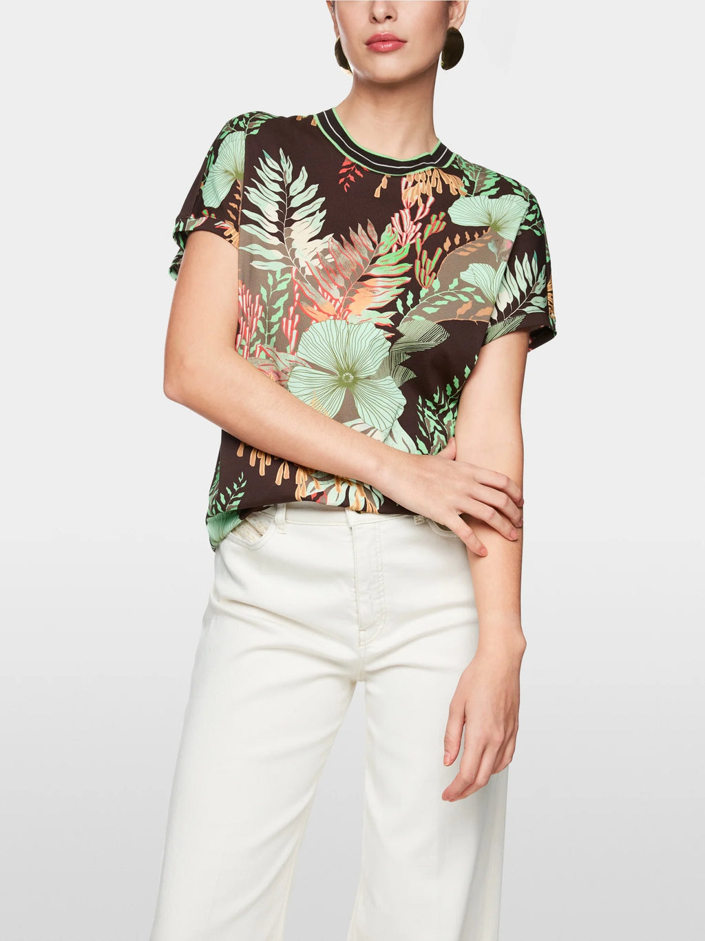 T-shirt with floral print