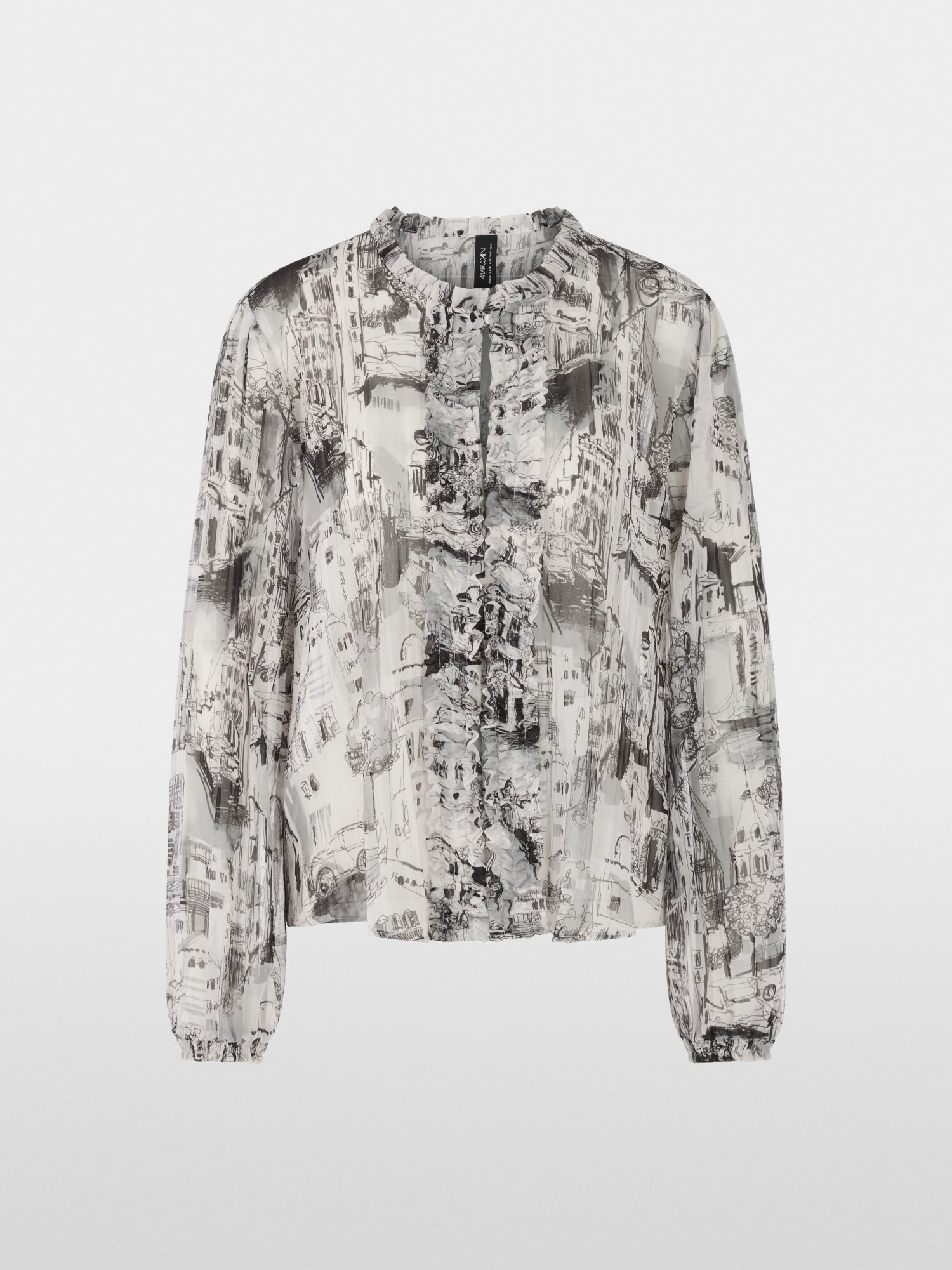 CITY blouse made from recycled material