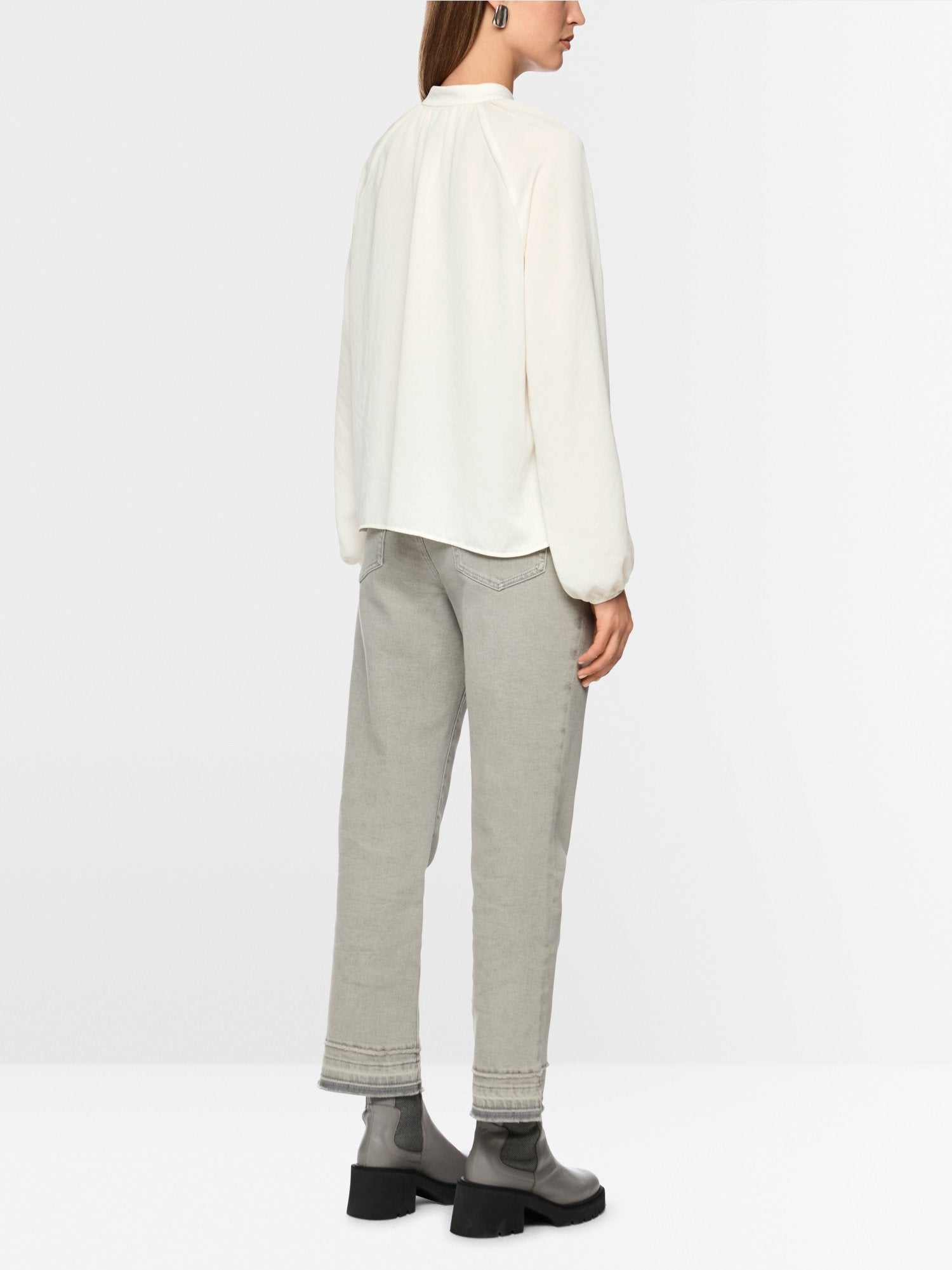 Rethink Together stand-up collar blouse