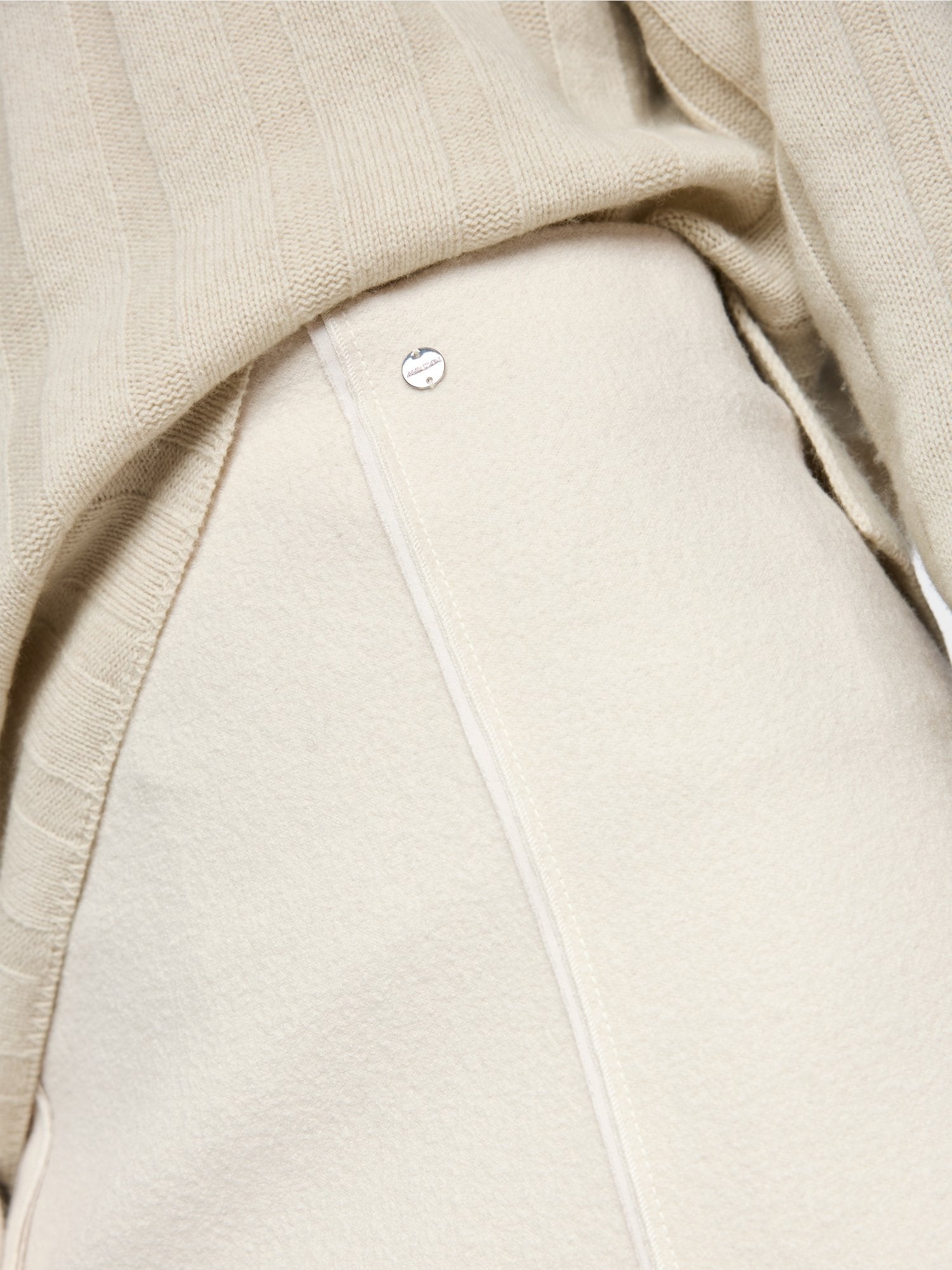 Knitted in Germany boiled wool skirt