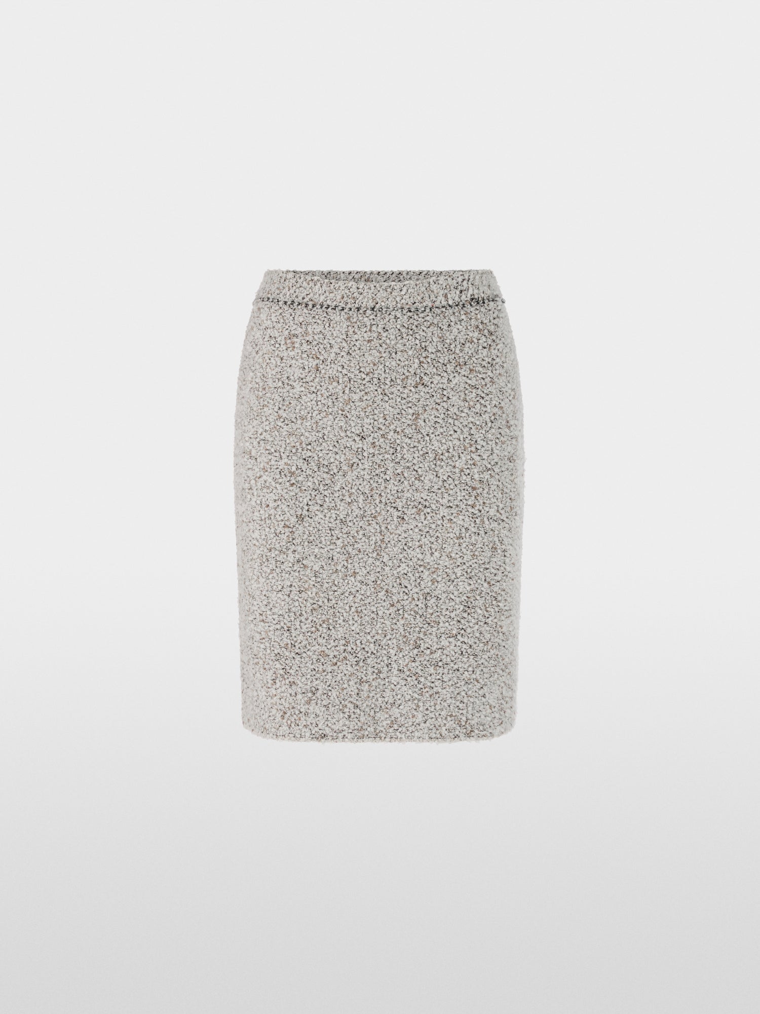 Knitted in Germany bouclé skirt