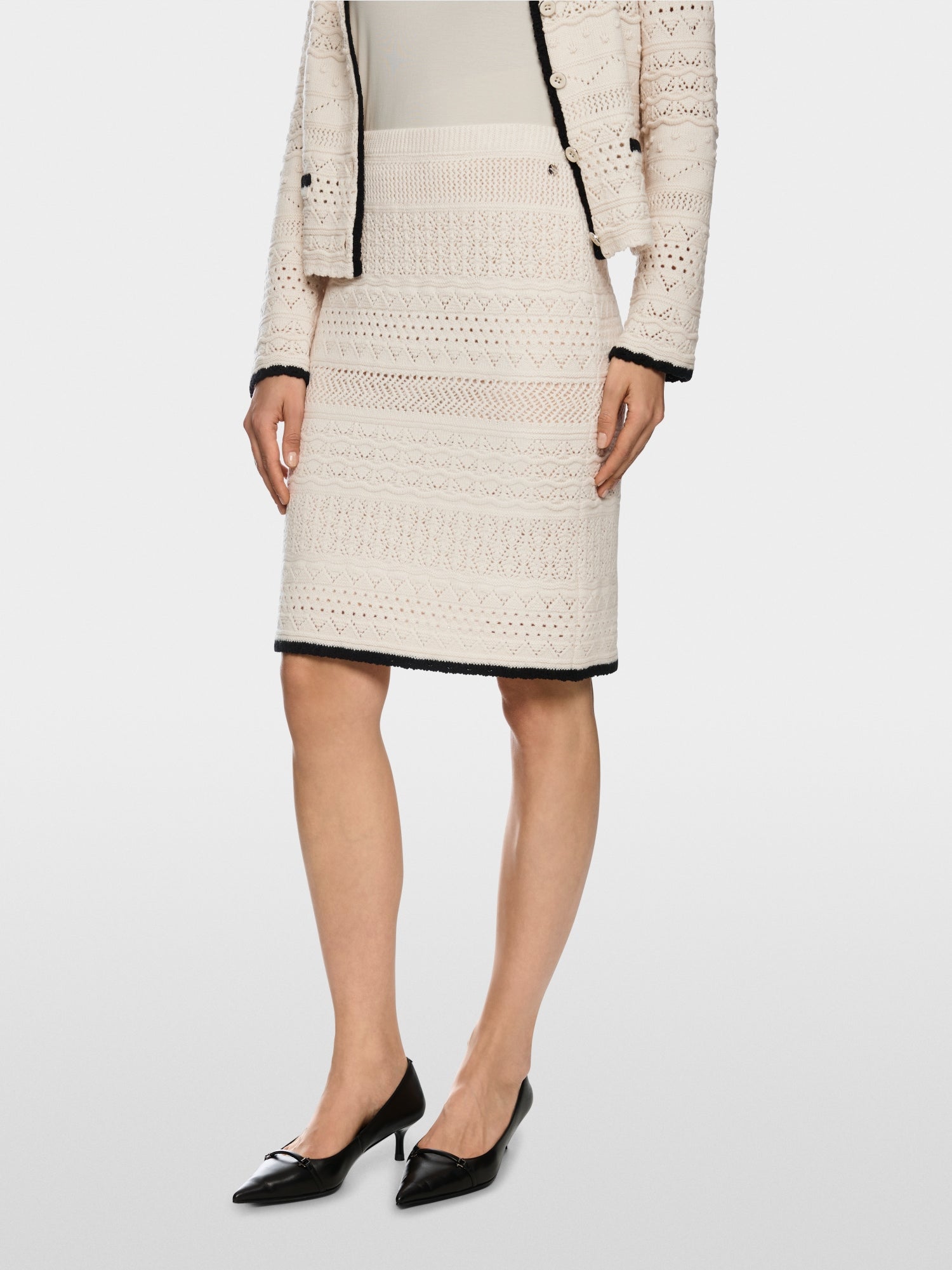 Knitted in Germany ajour skirt