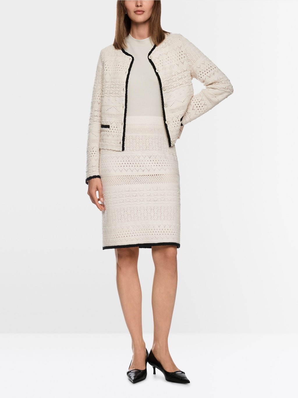 Knitted in Germany ajour skirt