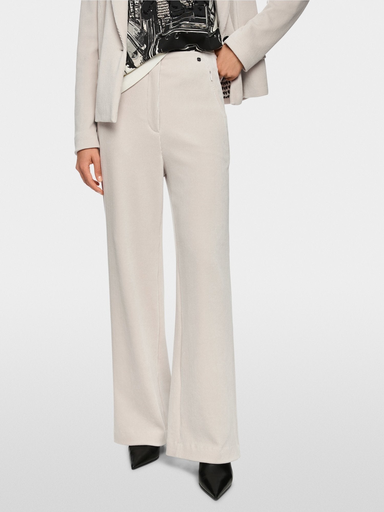 WELKOM wide corduroy trousers