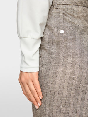 FENDOU striped trousers