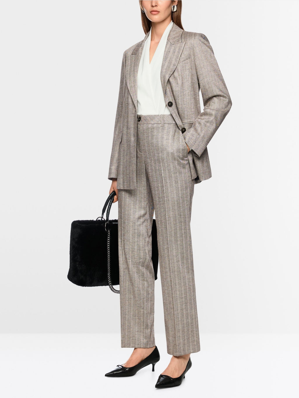 FENDOU striped trousers