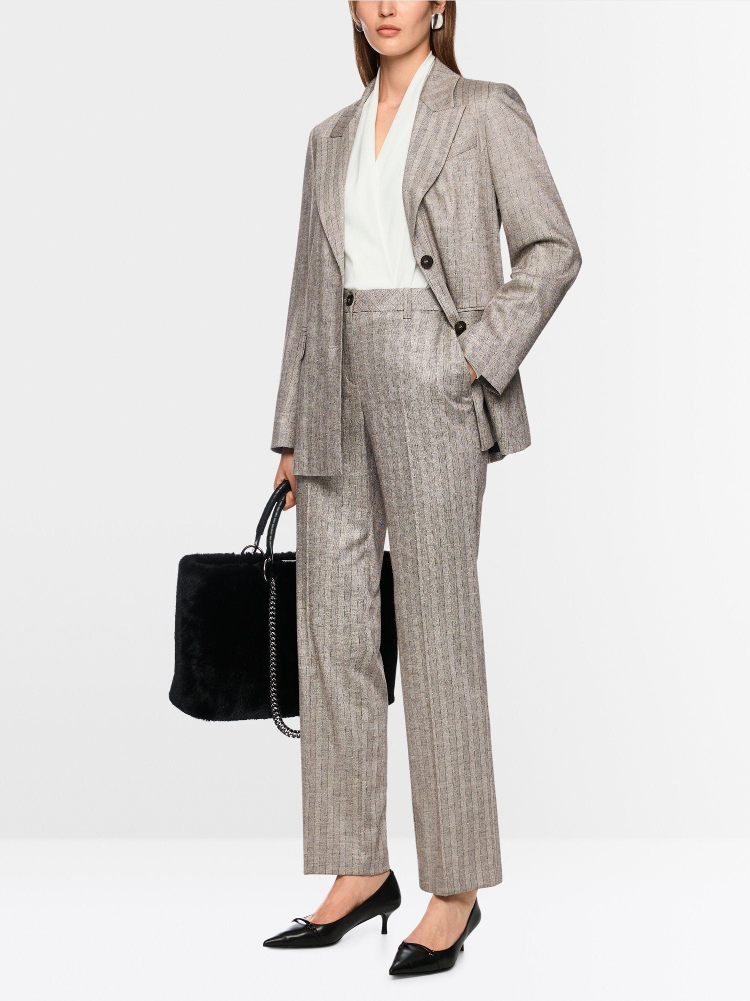 FENDOU striped trousers