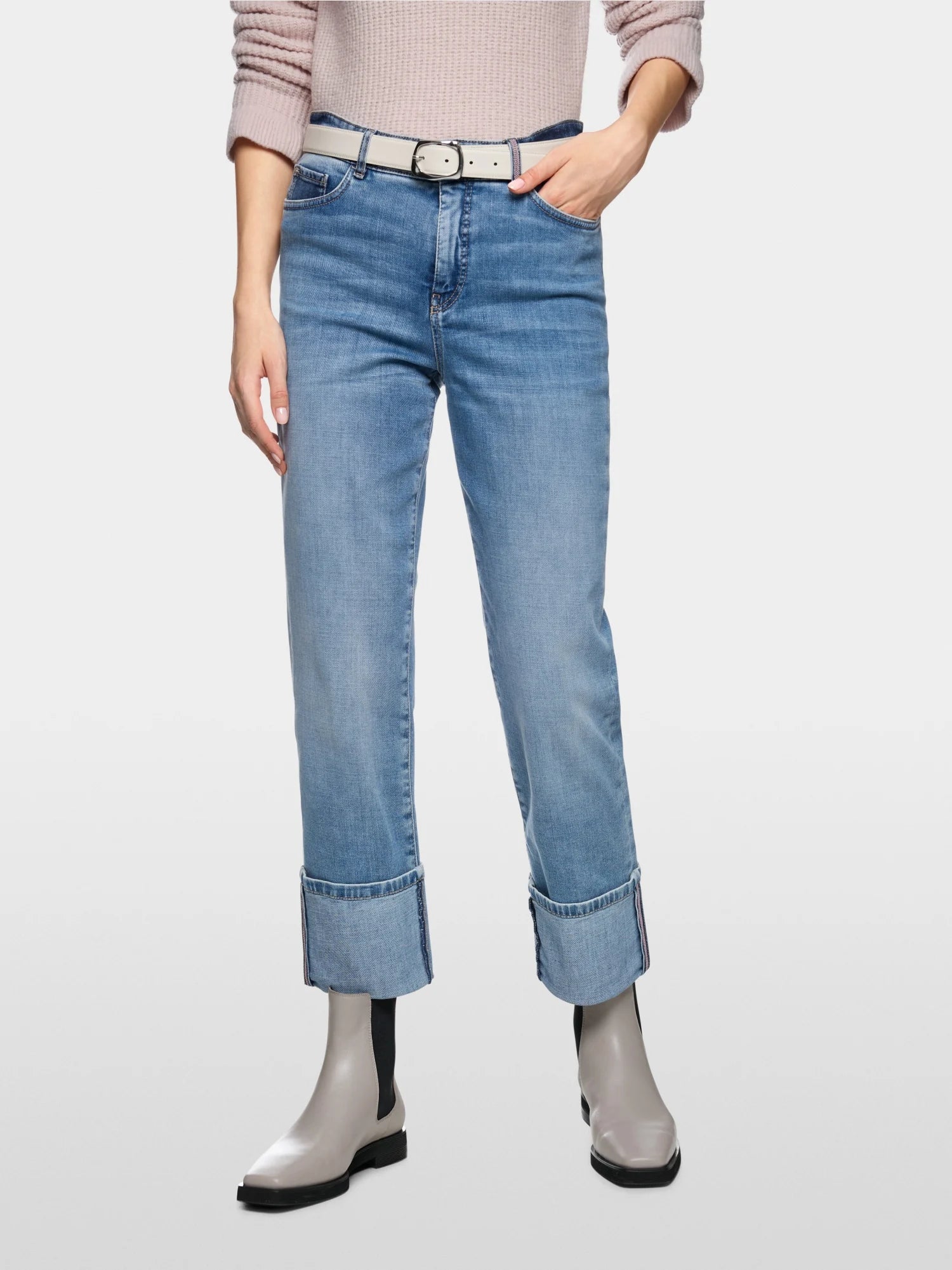 FYLI Rethink Together turn-up jeans